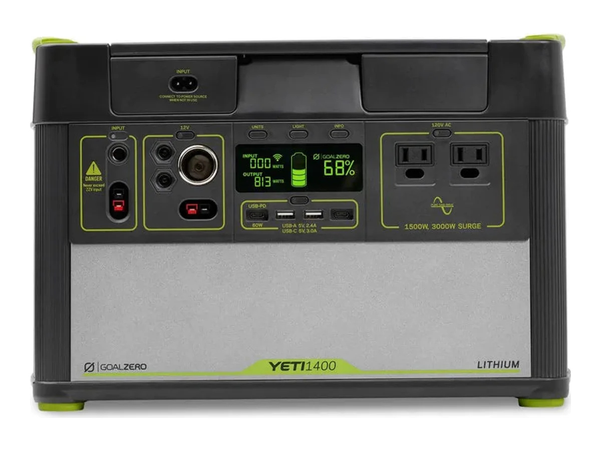 Yeti 1400 Lithium Power Station with WiFi (Open Box)