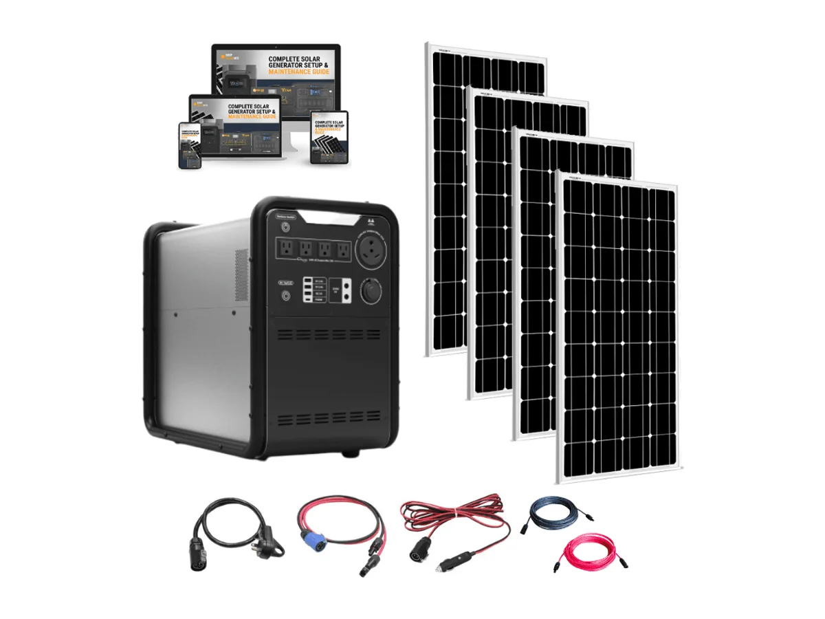 Hysolis MPS3K 4,500Wh / 3,000W Portable Power Station Setup + Choose Your Custom Bundle Option | Complete Solar Kit