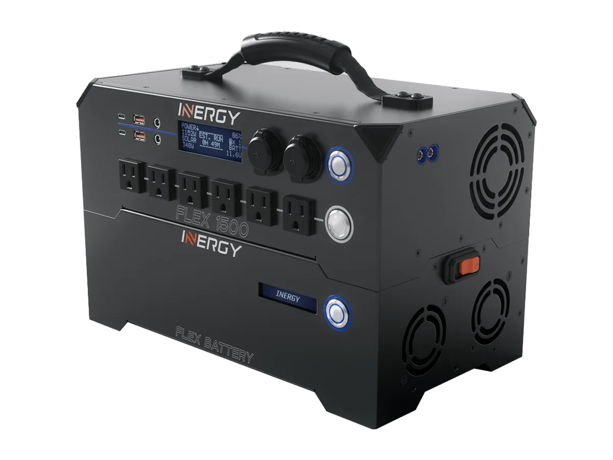 Inergy FLEX 1500 Portable Power Station | Modular Solar Generator