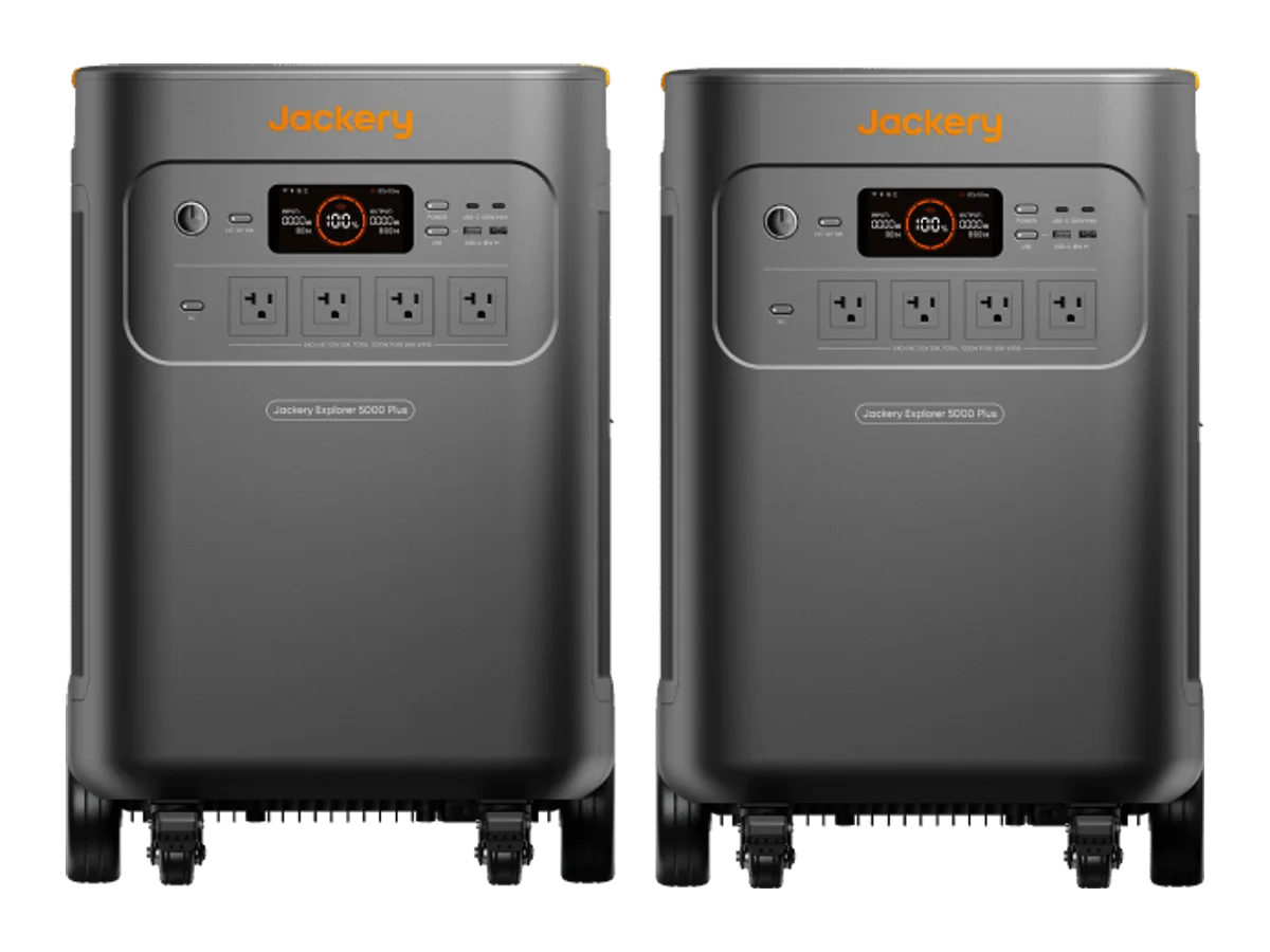 Jackery Explorer 5000 Plus Double Kit (10kWh)