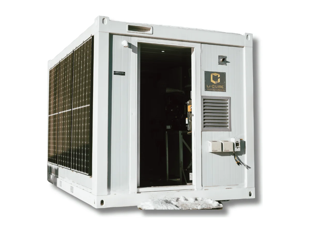 Li-Cube Microgrid Kit | 4.8kW Solar + 20.48–40.96kWh Lithium Storage | Dual Inverters | Plug-and-Play Containerized Power