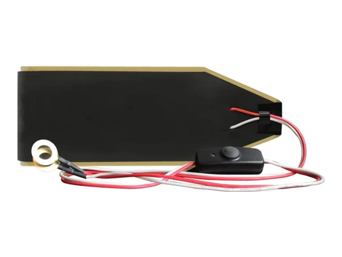 Lion Energy Battery Warmer | 12V Battery Heater | Cold Weather Protection for Lithium Batteries | 13 x 3 in | 6mm Eyelets