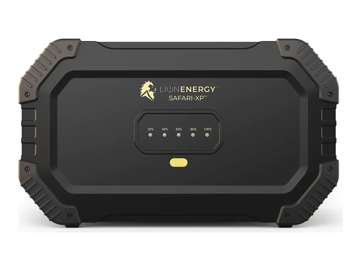 Lion Energy Safari 2,688wH Expansion Battery Pack (XP) | Safari Portable Solar Power Battery Pack