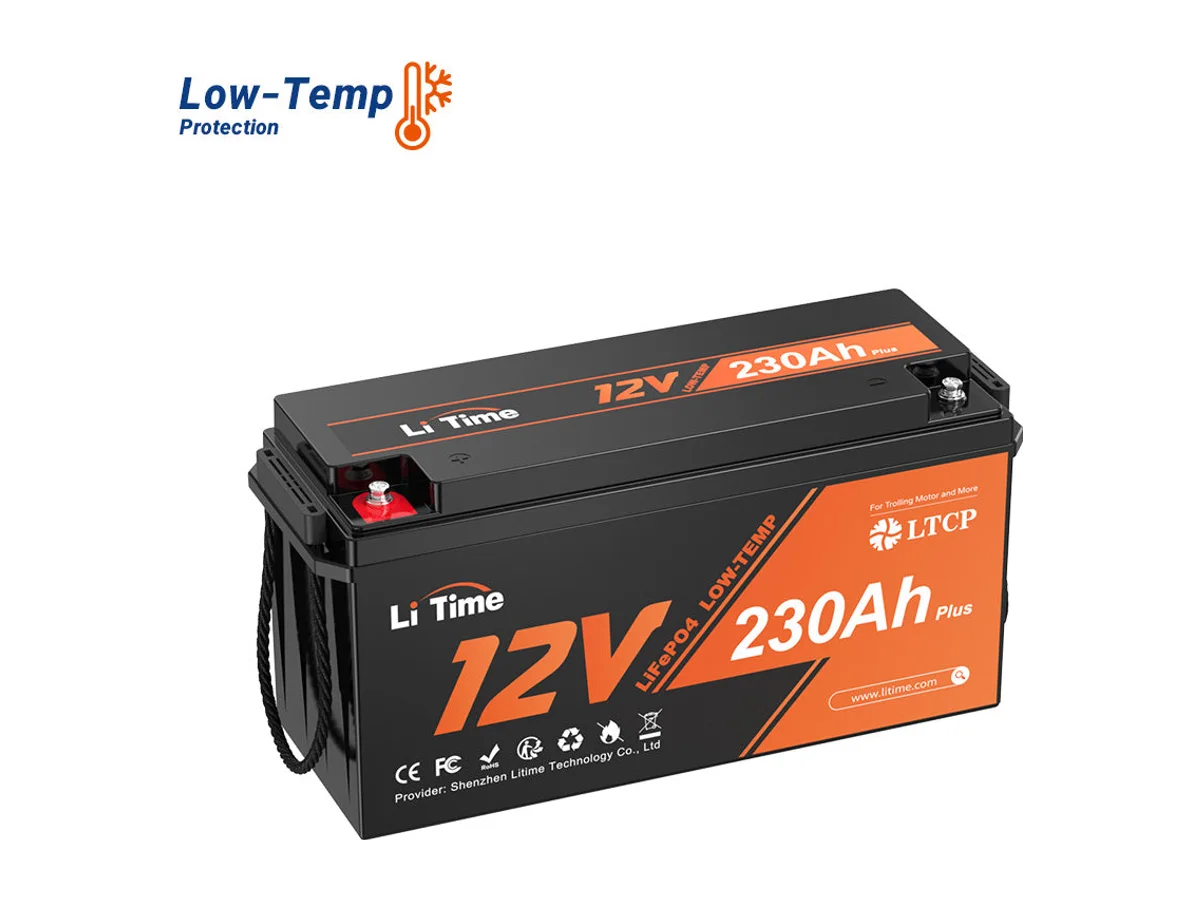 LiTime 12V 230Ah Plus Low-Temp Protection LiFePO4 Battery