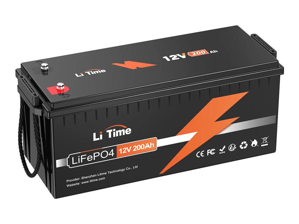 LiTime 12V 200Ah LiFePO4 Lithium Battery