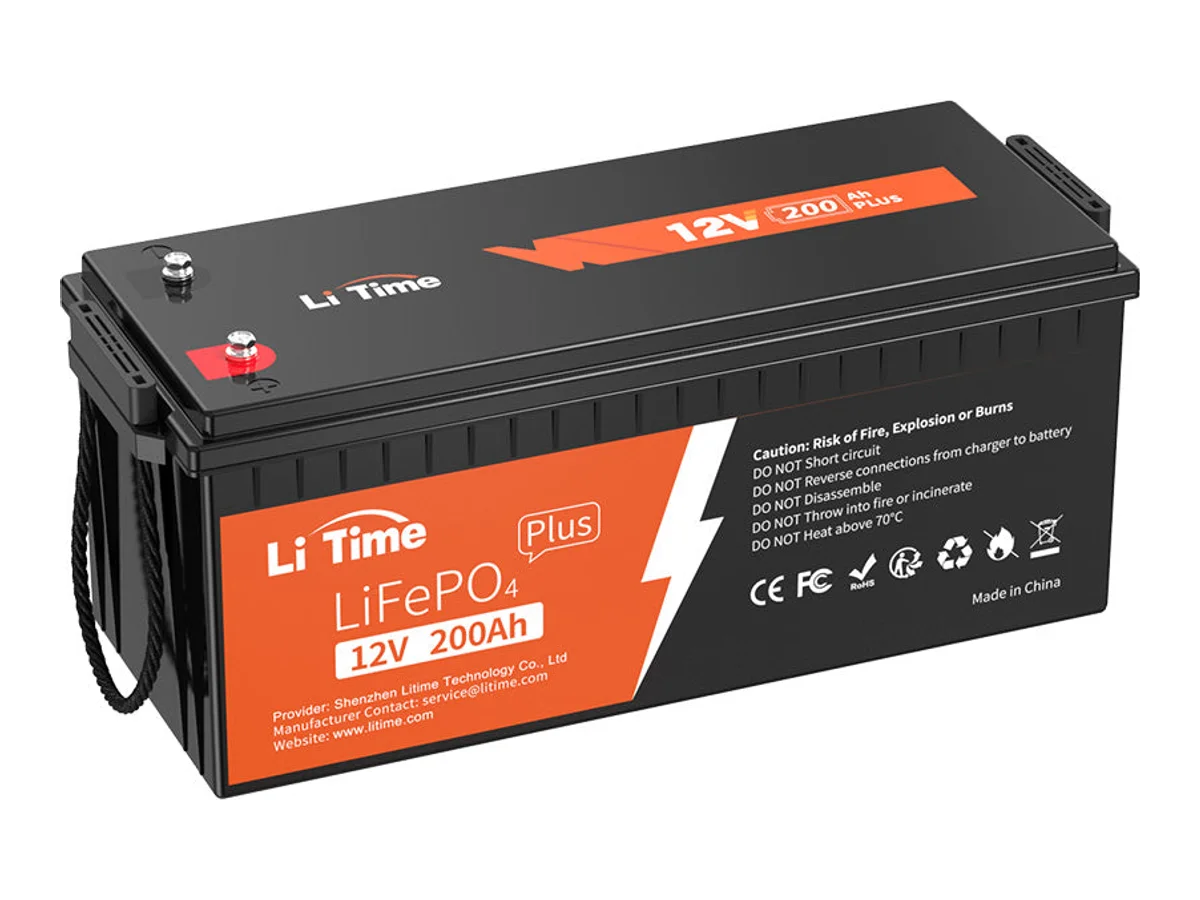 LiTime 12V 200Ah Plus LiFePO4 Lithium Battery