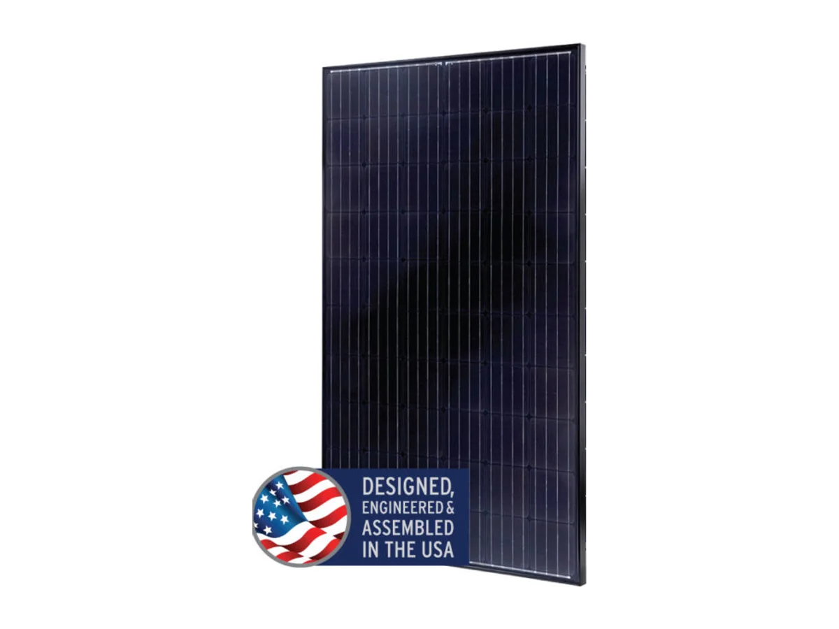 Mission Solar 345 Watt Mono 60 Cell All Black