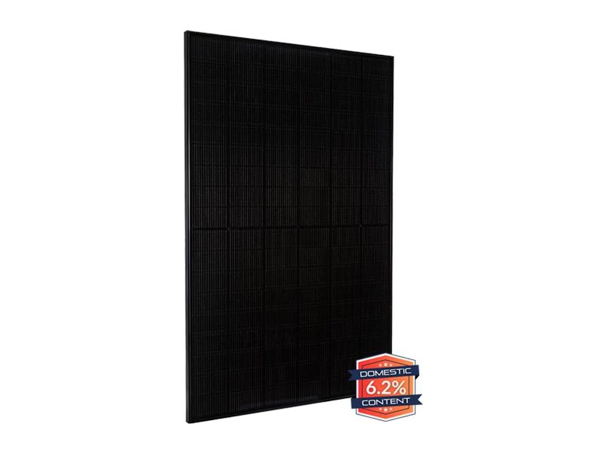 Mission Solar MSX10-435HN0B 435W Black on White 108 Half-Cell Mono Solar Panel Domestic Content