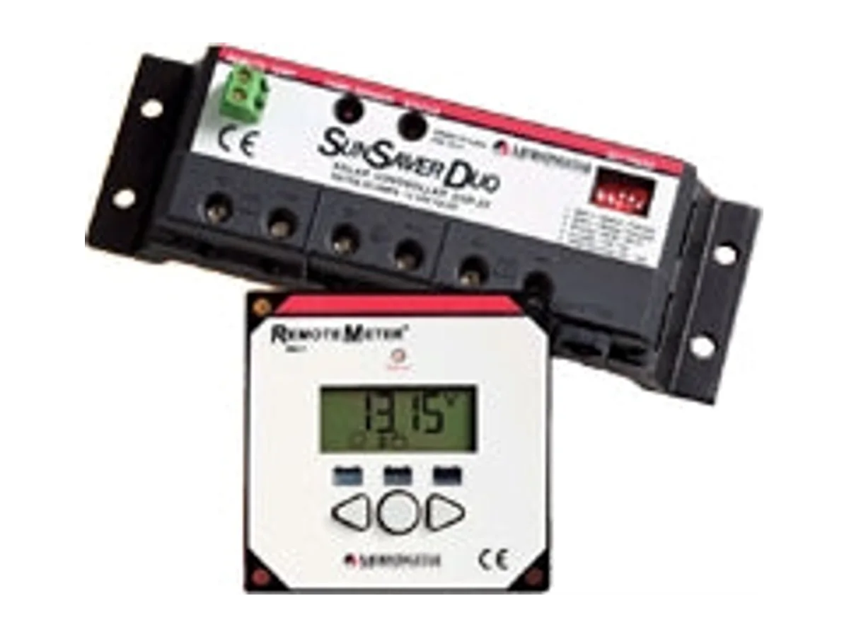 MorningStar SunSaver Duo Charge Controller PWM with Remote Meter 12V 25 Amp - SSD-25RM