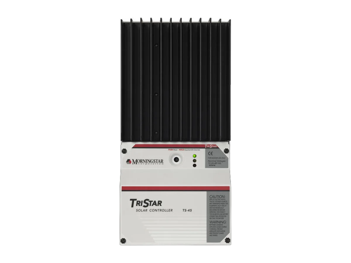Morningstar Tristar Charge Controller PWM 12V-24V-48V 45 Amp - TS-45