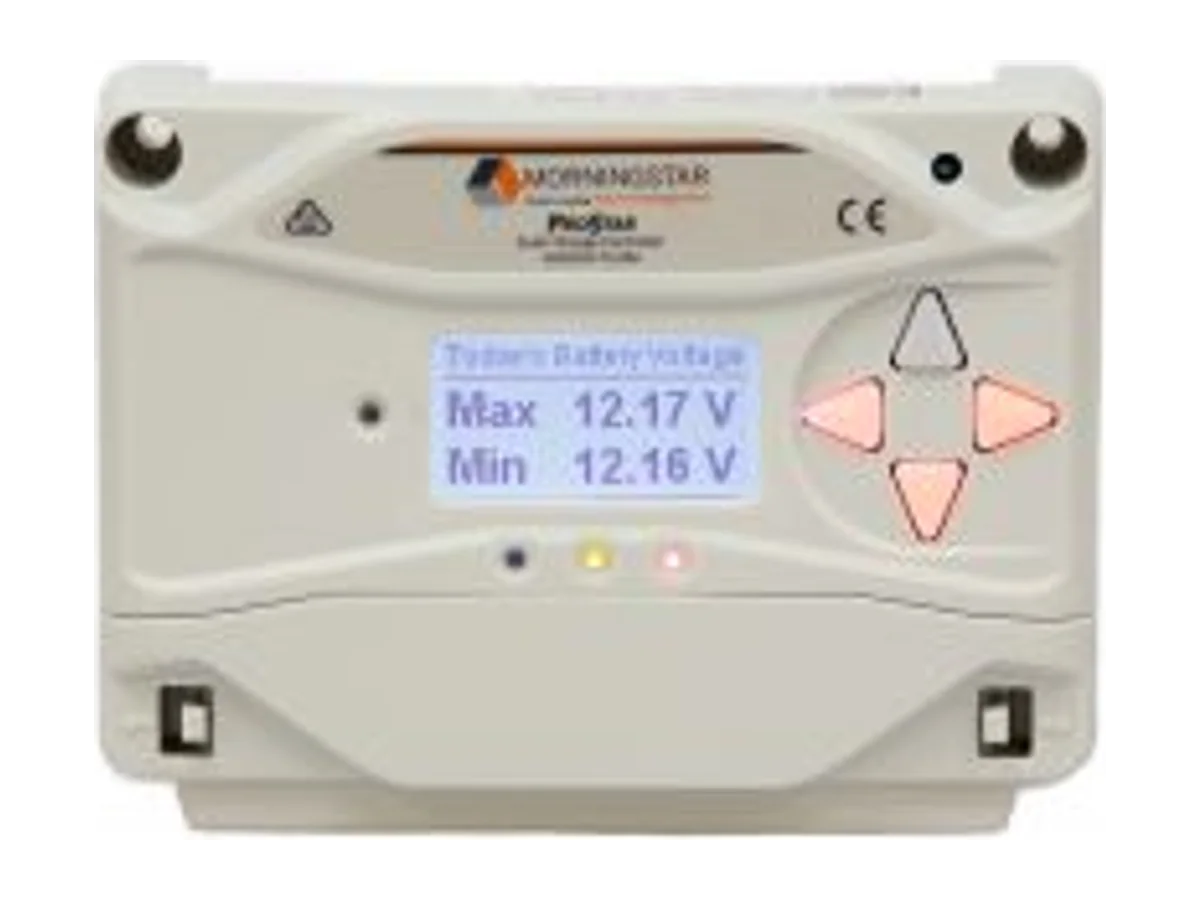 Morningstar ProStar 30M Charge Controller PWM 12V-24V 30 Amp with Digital Meter - PS-30M