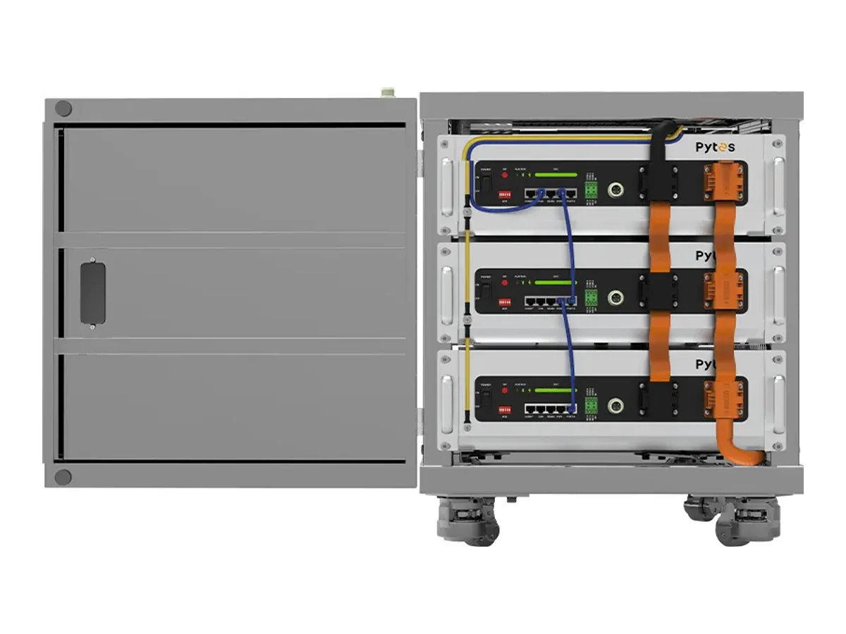 Pytes V5 3 Battery V-Box-IC (15kwh) expandable with 2 to 3 cabinets (15, 30 and 45kwh stackable)