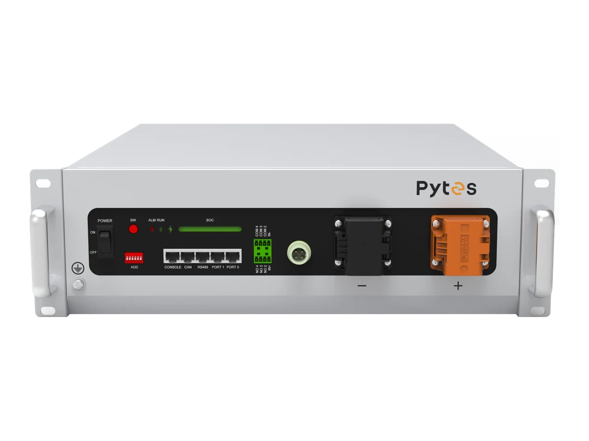 Pytes V5 48V 100Ah 5.12kWh LiFePO4 Server Rack Battery, Heated UL 9540 Lithium Battery For ESS Systems