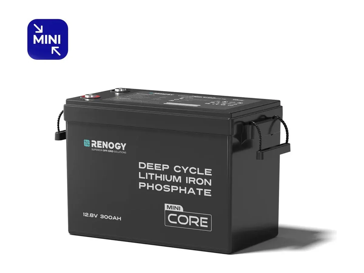 12V 300Ah LiFePO4 Battery w/ Low-Temperature Protection