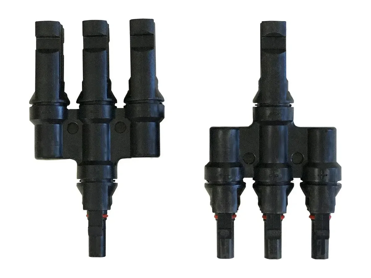 3 to 1 Solar Branch Connectors MMMF+FFFM Pair