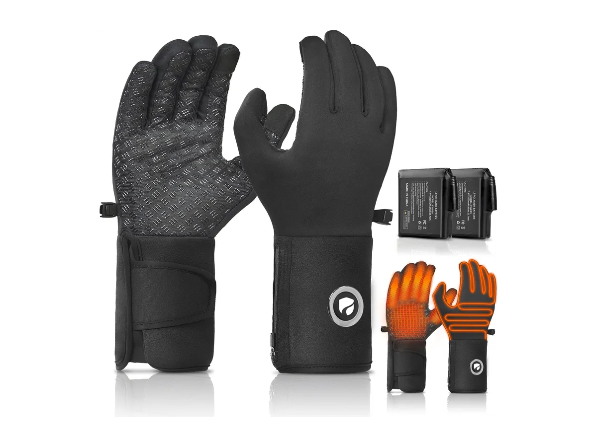Dr.Prepare Heated Gloves with 7.4V 3200mAh Battery