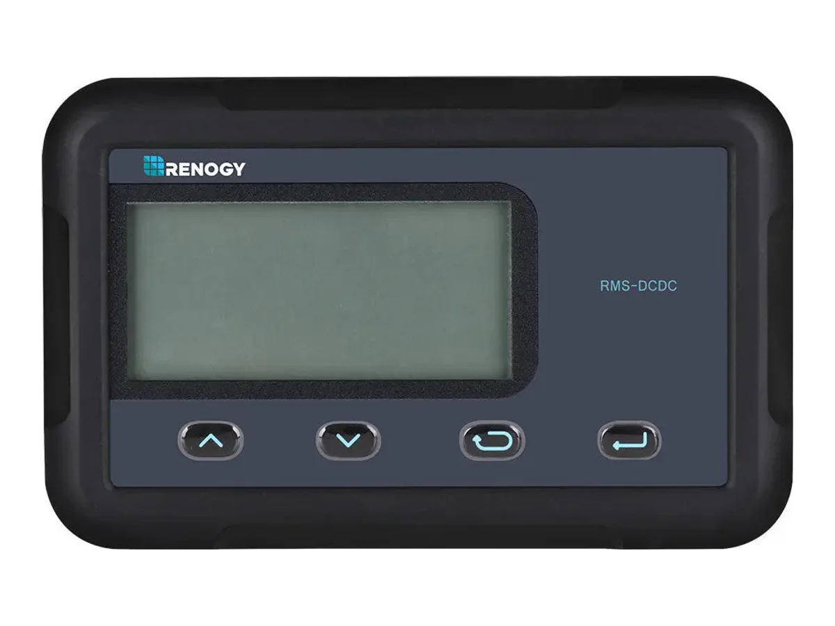 Monitoring Screen for DC-DC MPPT Battery Charger Series