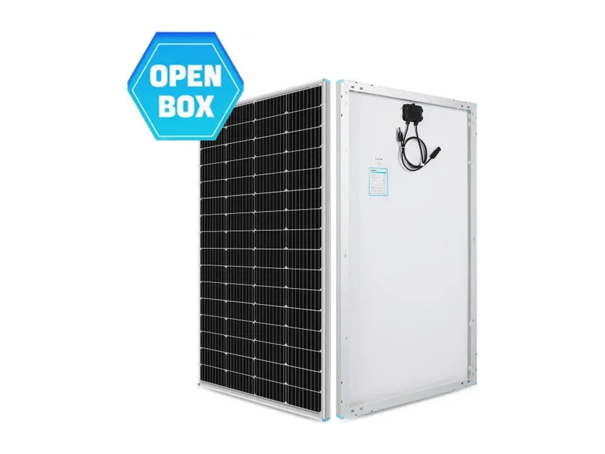 Open Box 175 Watt Monocrystalline Solar Panel