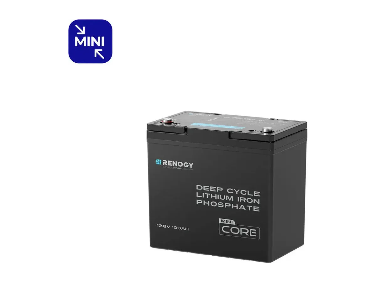 Renogy Core Mini - LiFePO4 12.8V 300/200/100Ah Lithium Batteries