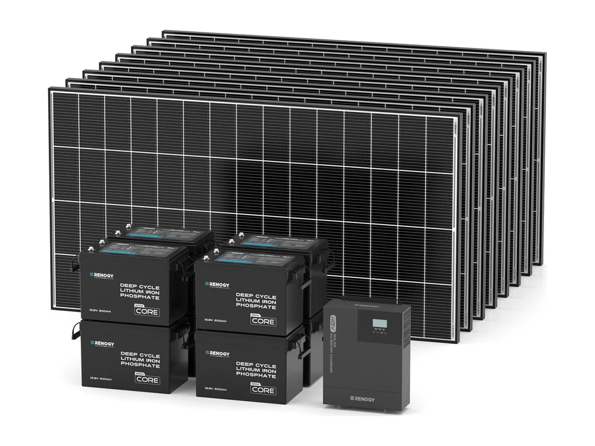 Cabin Solution (2560W | 20.48kWh Lithium Battery)
