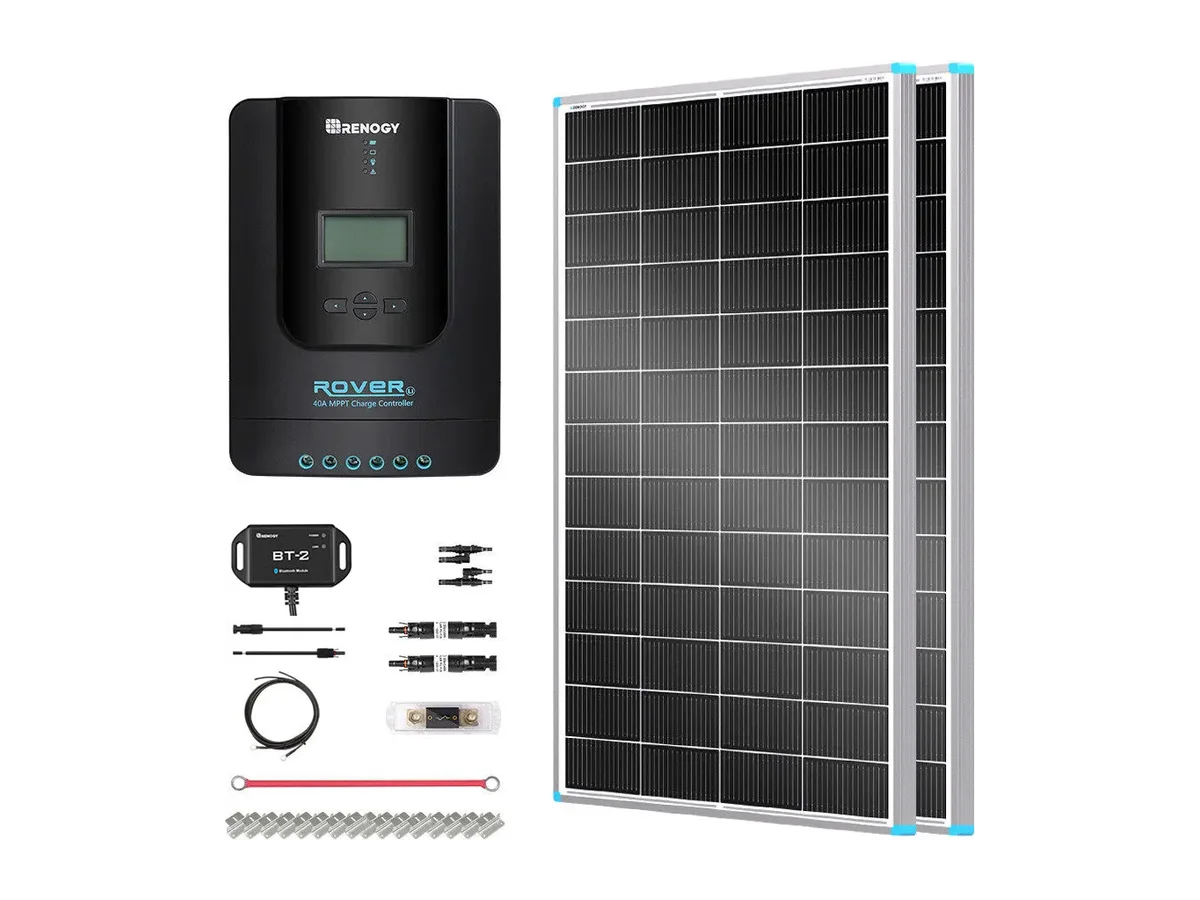 400W 12V Starter Solar Panel Kit