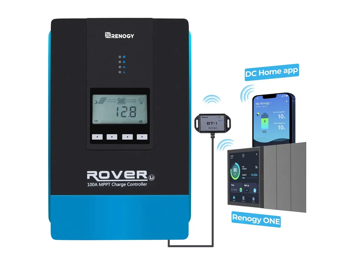 Rover 100 Amp MPPT Solar Charge Controller