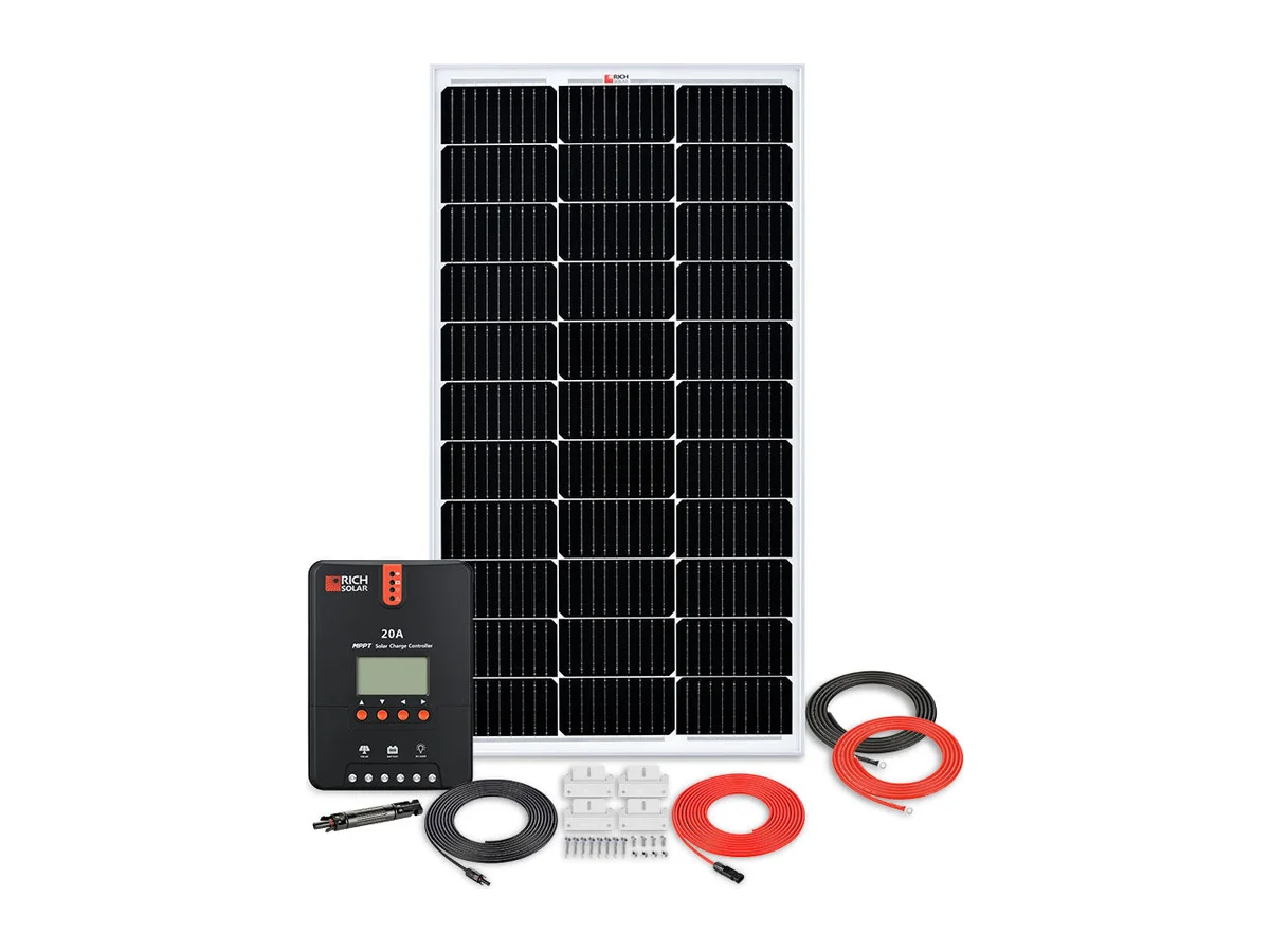 100W RV 12V Kit