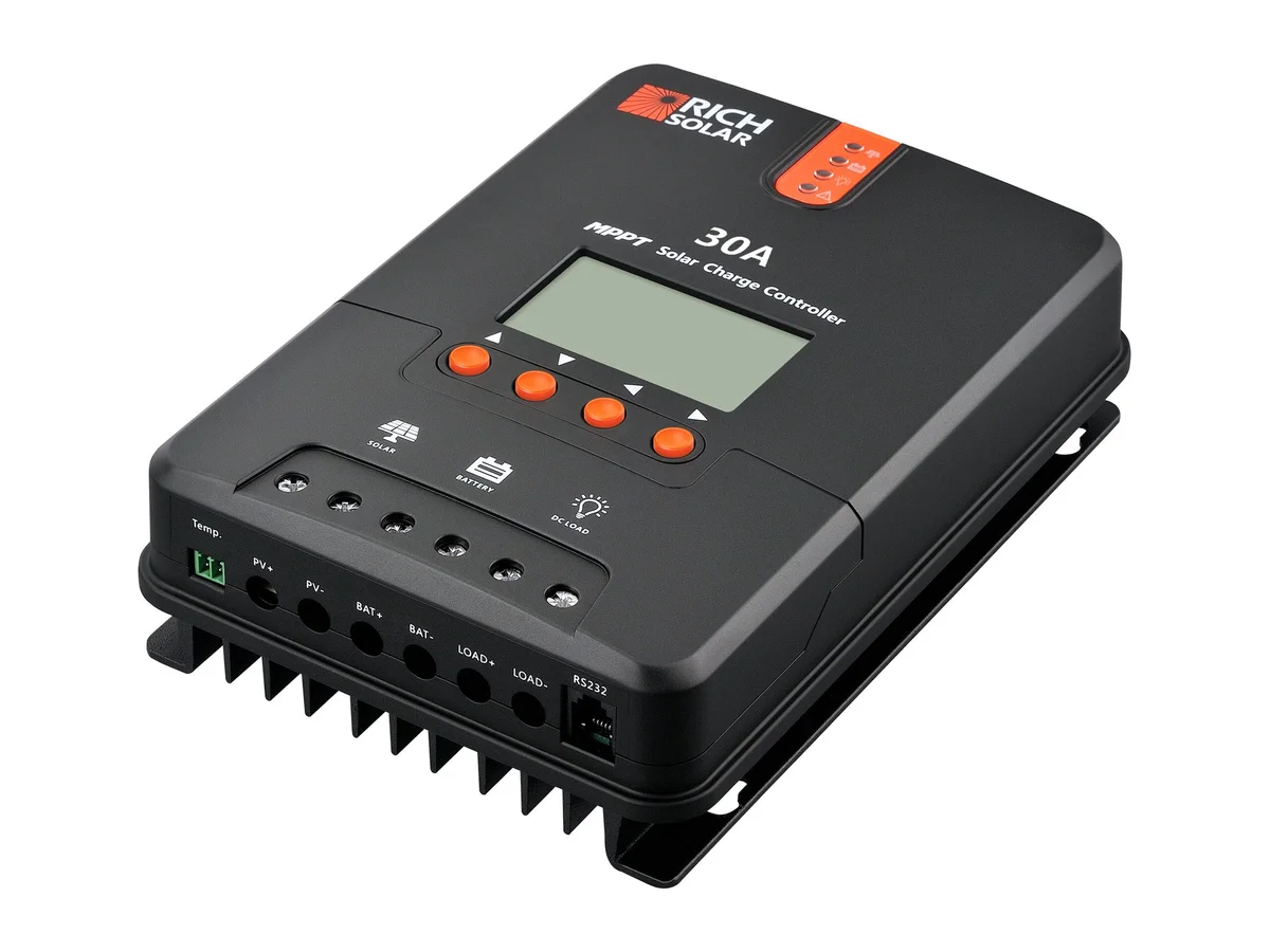 30 Amp MPPT Solar Charge Controller
