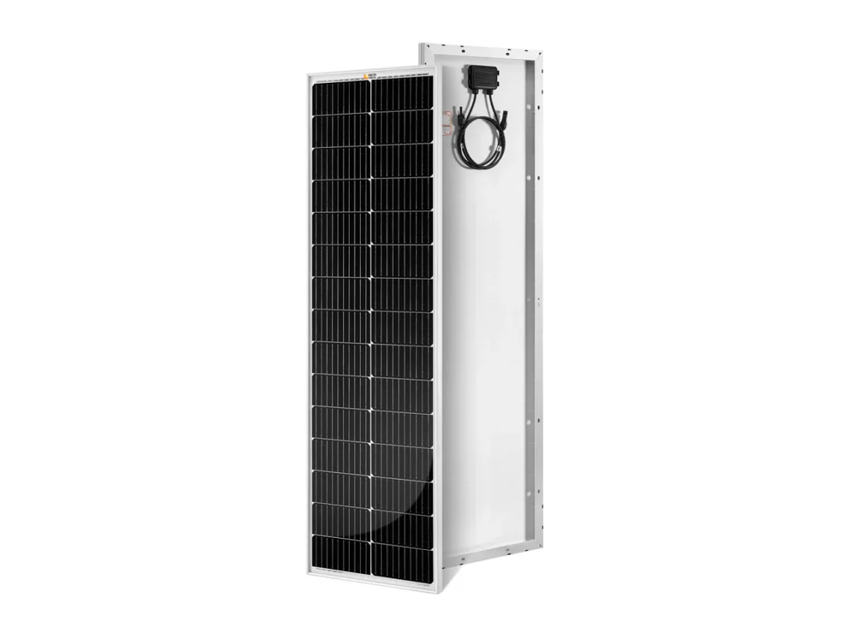 Rich Solar MEGA 100 SLIM SLX – 100 Watt Slim Solar Panel Compact 12V Off-Grid Narrow
