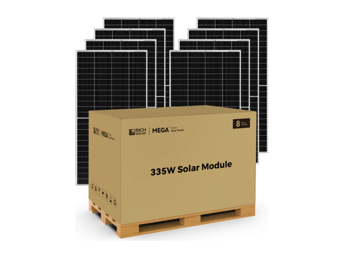 Rich Solar MEGA 335W PRO Premium Grid-tie or Off-grid Solar Panel
