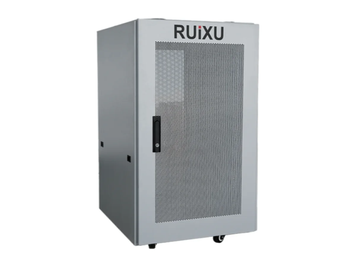 RUiXU 6 Slot Battery Cabinet – Wheels & Busbar Included – Pre-assembled