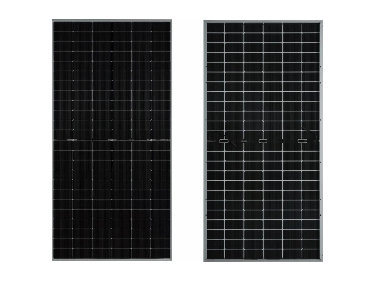 Runergy 590W 144 Half-Cell Mono Tier 1 Bifacial Solar Panel