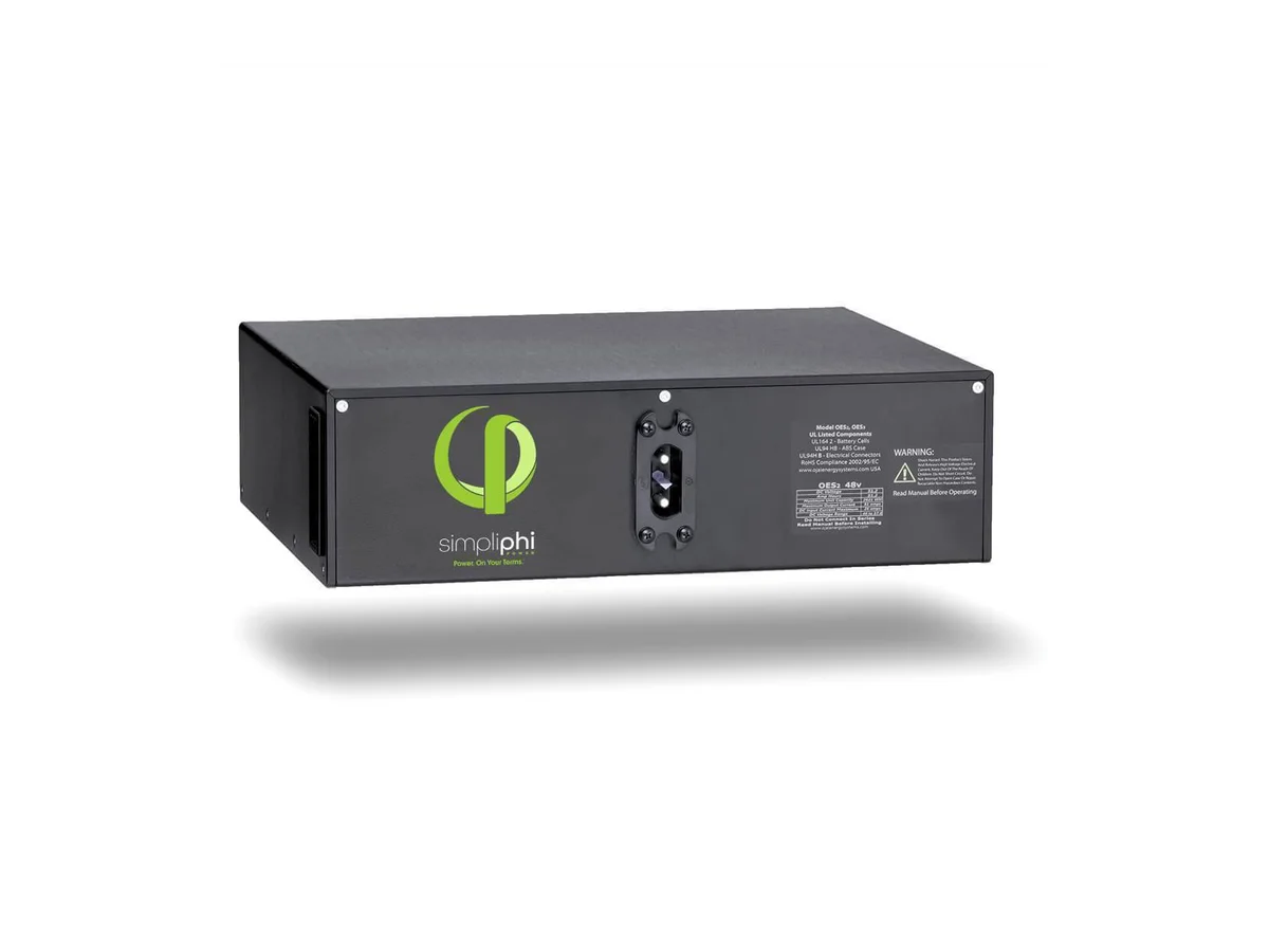 SimpliPhi - 2.7kWh 24V / 48V Lo-Profile Battery