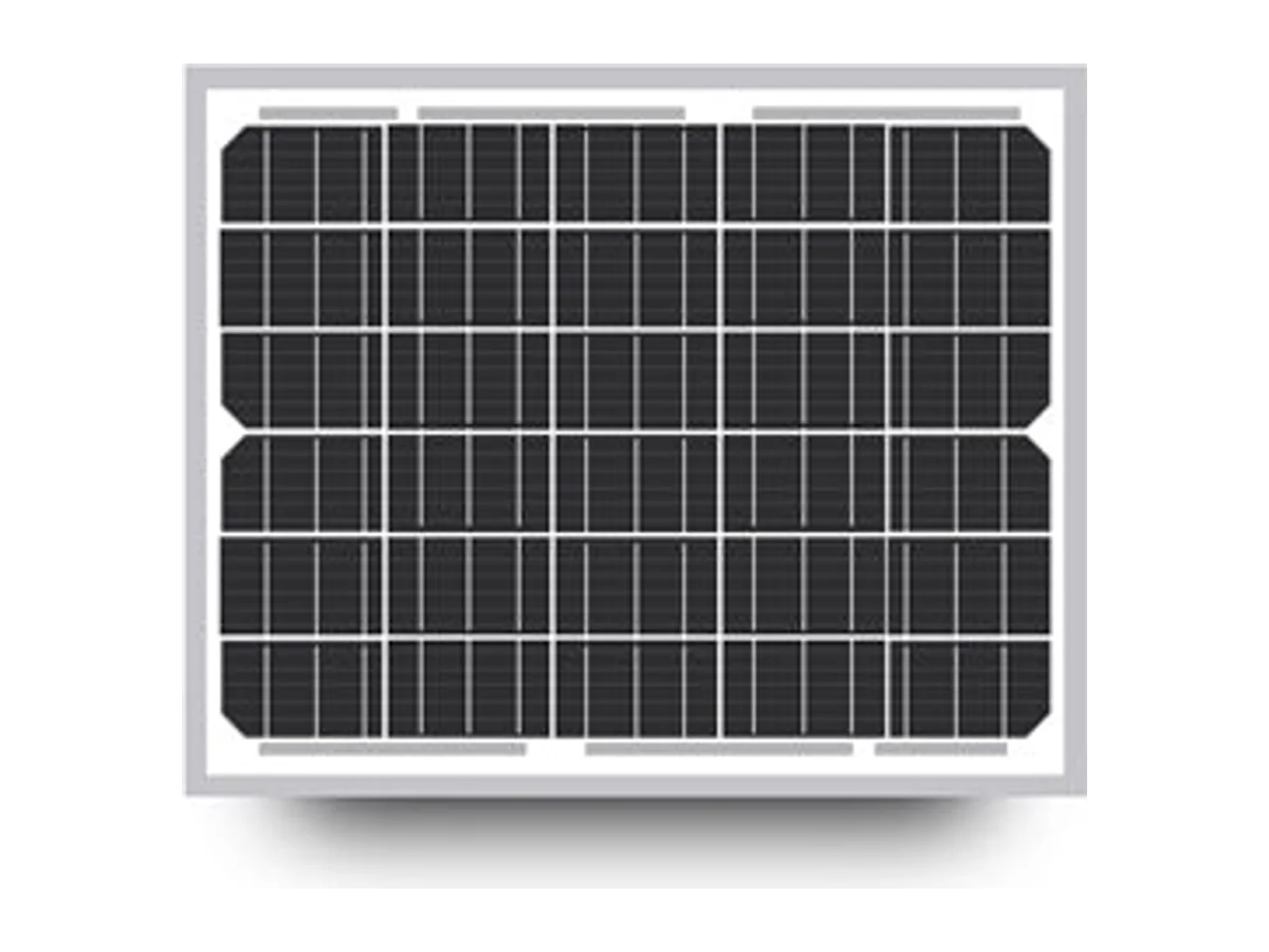 SLD Tech 10 Watt 12 Volt Mono Solar Panel - ST-10P-12