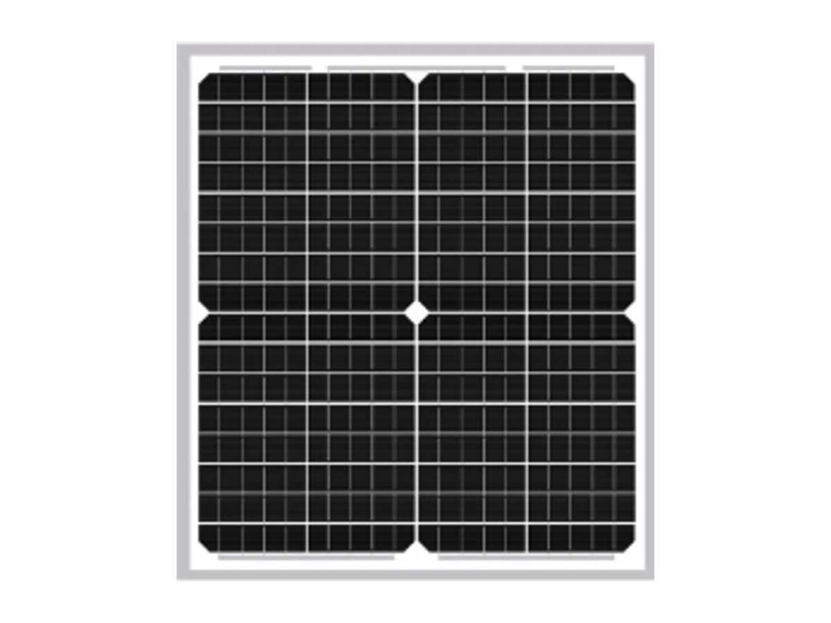 SLD Tech 20 Watt 12V High-Efficiency Solar Panel (ST-20R-12)