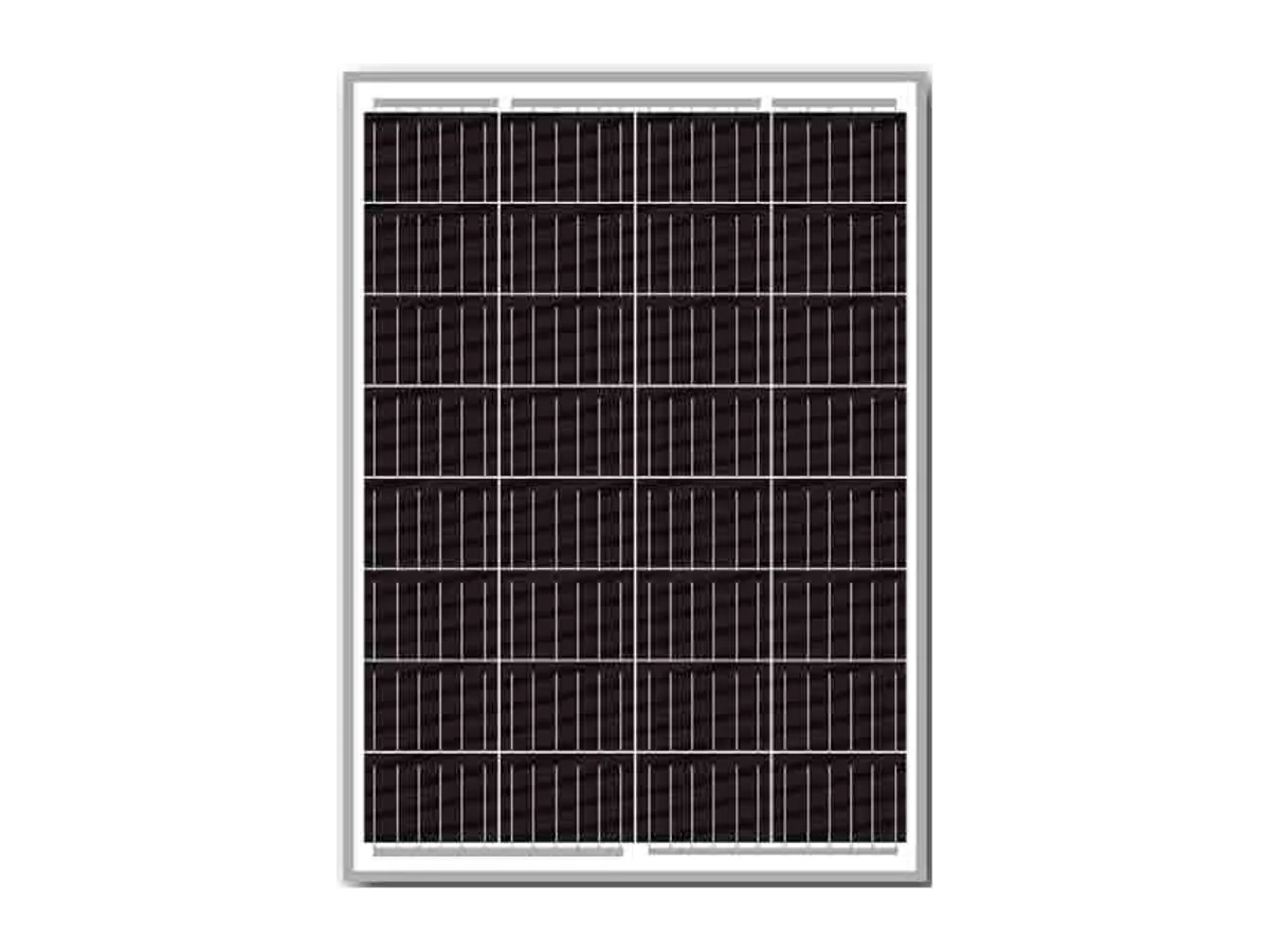 SLD Tech Solar Panel 50W 12V C1D2 Rating - ST-050R-12C1D2-QC