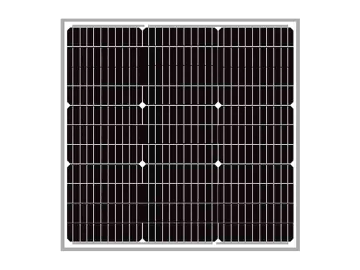 SLD Tech Solar Panel 60W 12V - ST-60Q-12CD