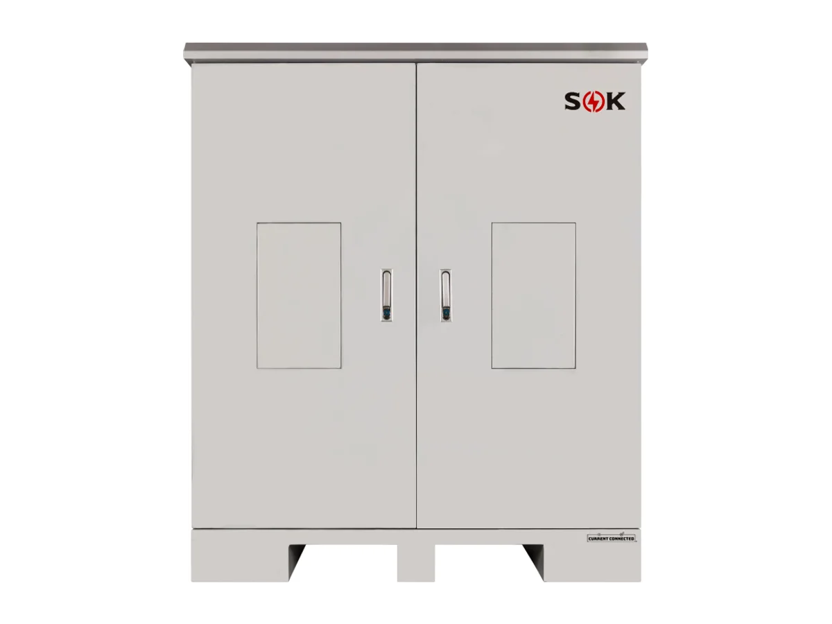 SOK 12-Slot Outdoor Insulated Battery Rack