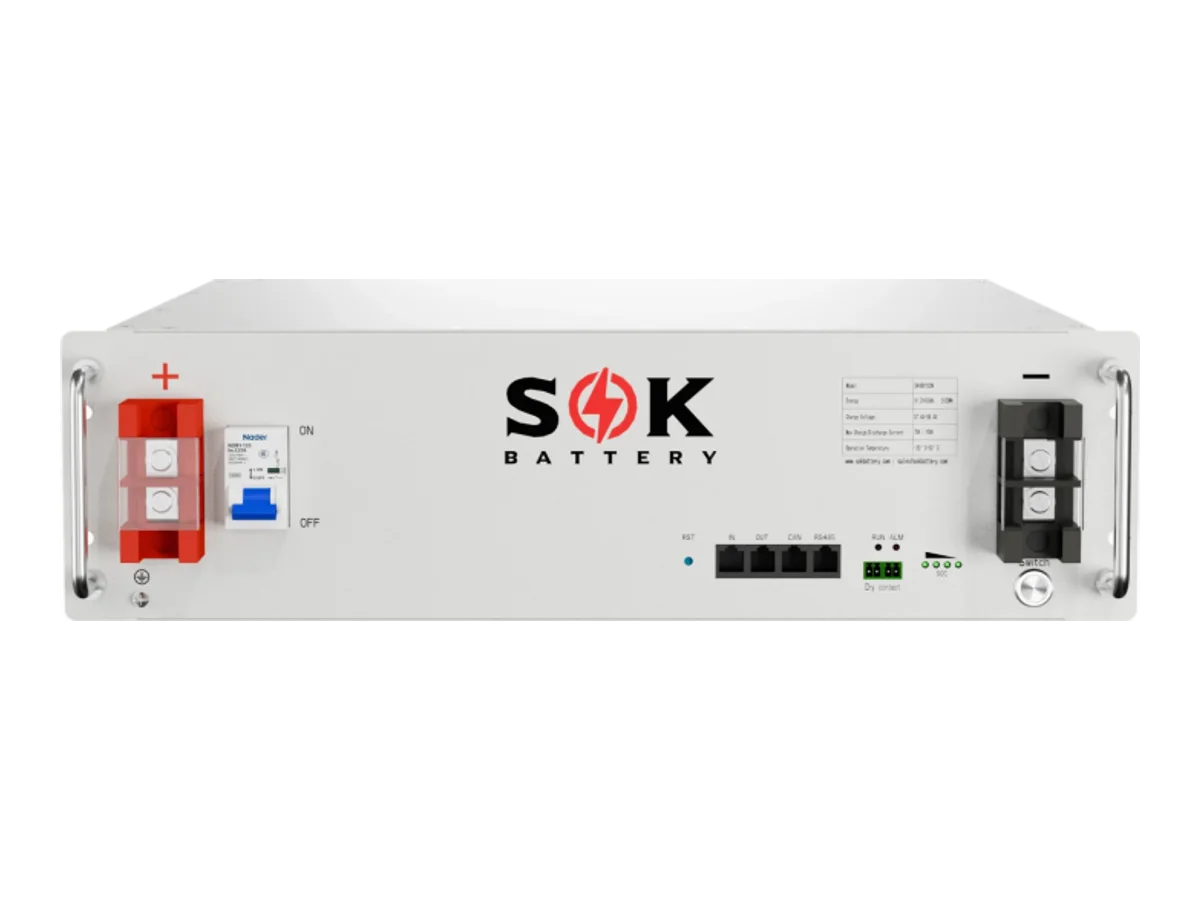 SOK 48V100Ah Server Rack LiFePO4 Battery