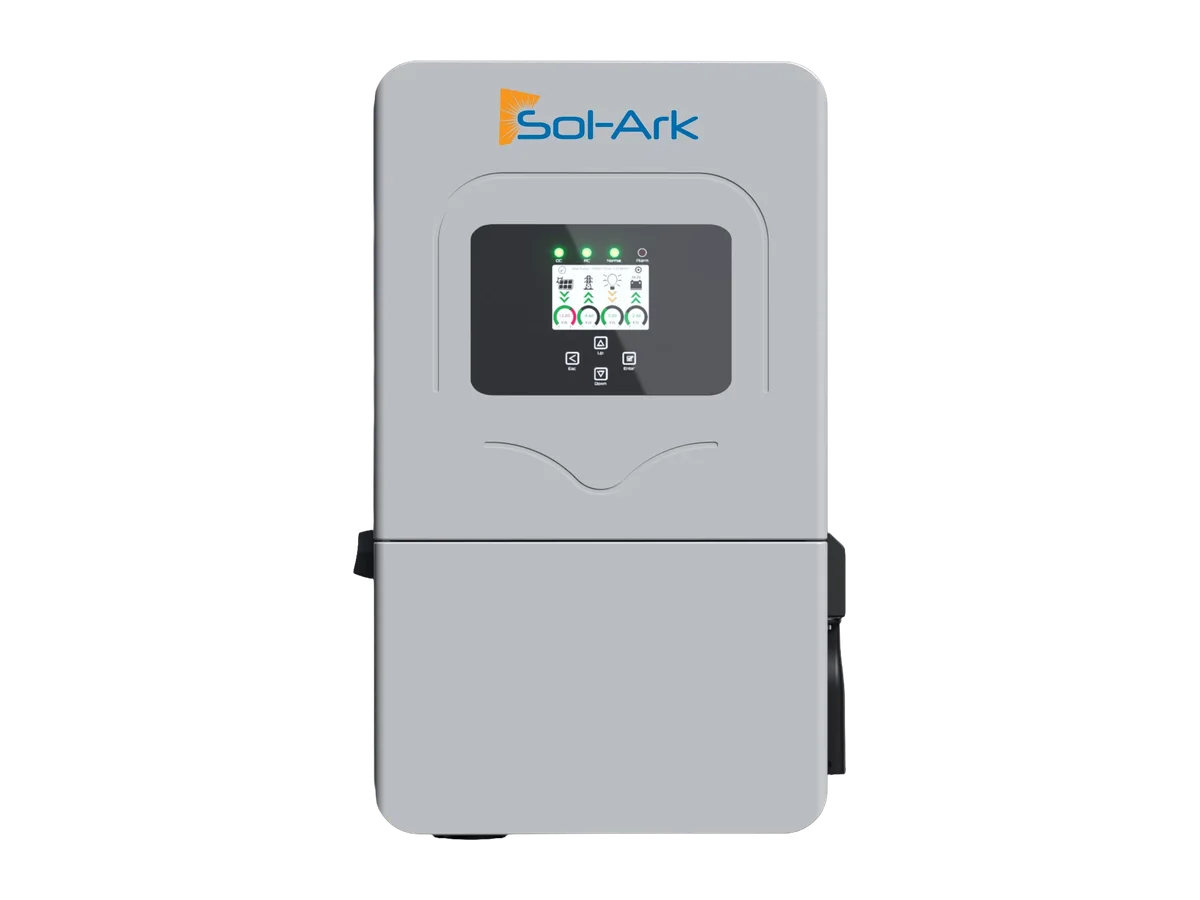 Sol-Ark Limitless 12K-2P-LL Hybrid Inverter for Whole Home Backup, Grid Sellback, and Off-Grid Power, NEMA 3R