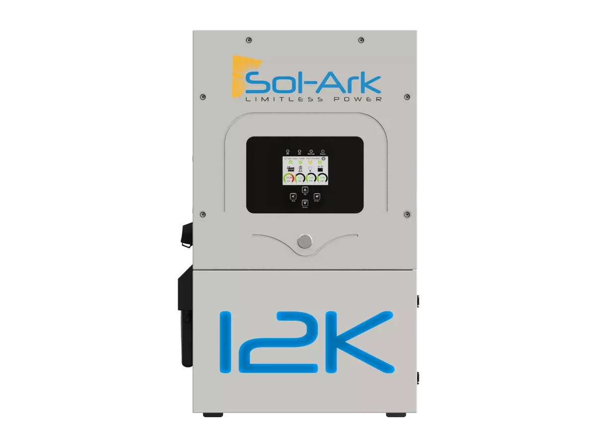 Sol-Ark 12K 48V All-in-One Stackable Hybrid Inverter with Solar Flare & EMP Hardening