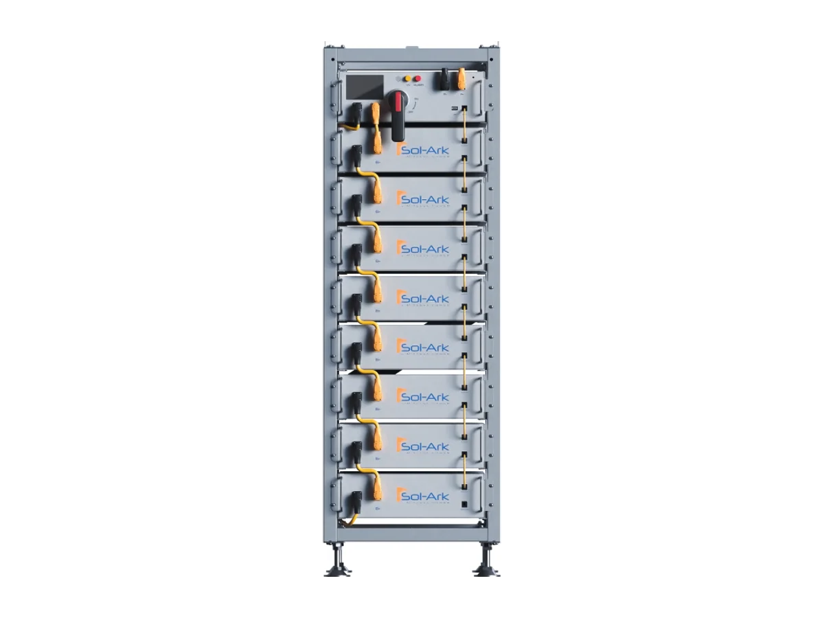 Sol-Ark L3-HV-40KWH Indoor Battery Array