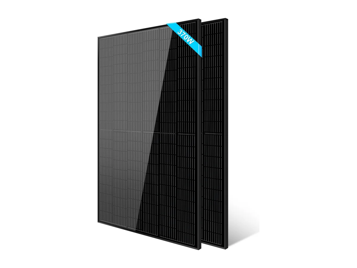 370W Mono Black PERC Solar Panel UL 61730