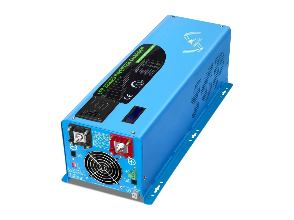 4000W DC 24V Split Phase Pure Sine Wave Inverter With Charger