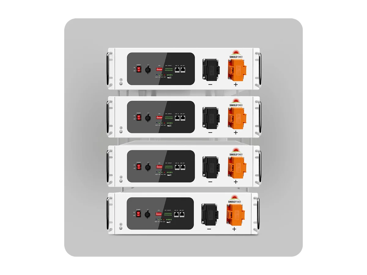 4X SGH48100T Server Rack 48V 100AH Lithium Battery Self-Heating