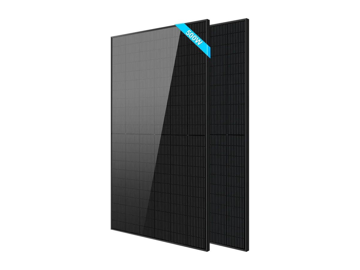 500W Mono Black PERC Solar Panel UL61730 CEC Listed