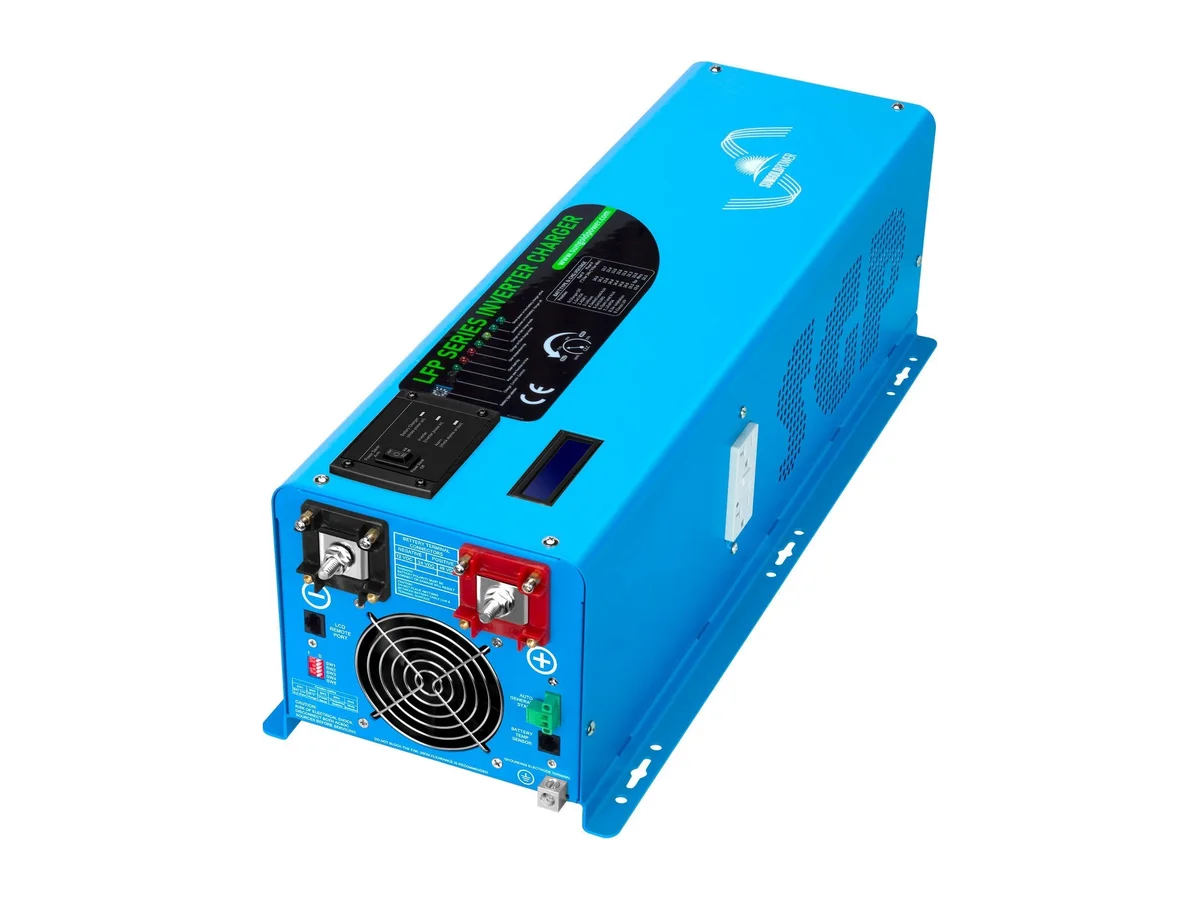 6000W DC 24V Split Phase Pure Sine Wave Inverter With Charger