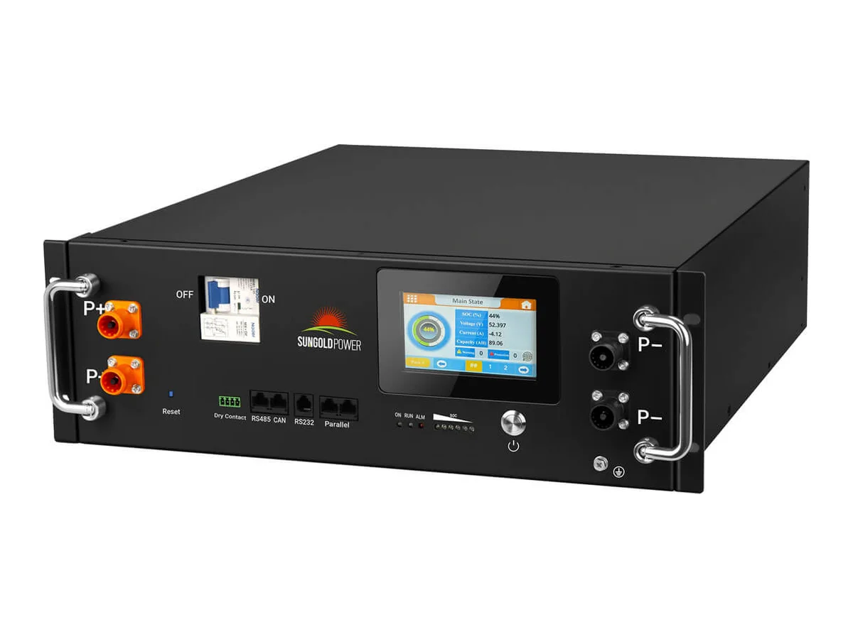 CoreX 5 Pro Server Rack 48V 100AH Residential Energy Storage Battery Pack Wi‑Fi & Bluetooth
