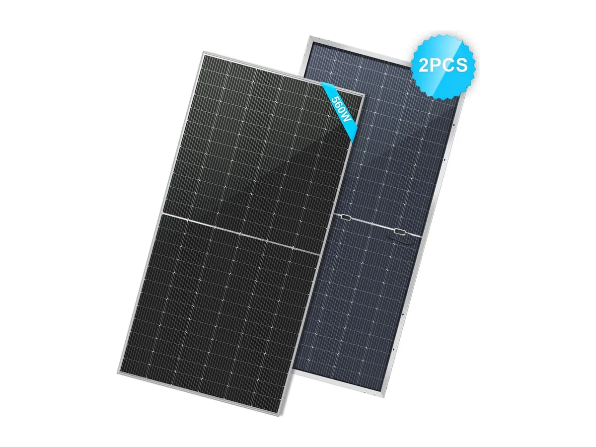 SunGold Power 560 Watt Bifacial Perc Solar Panels | 4 - 20 pcs