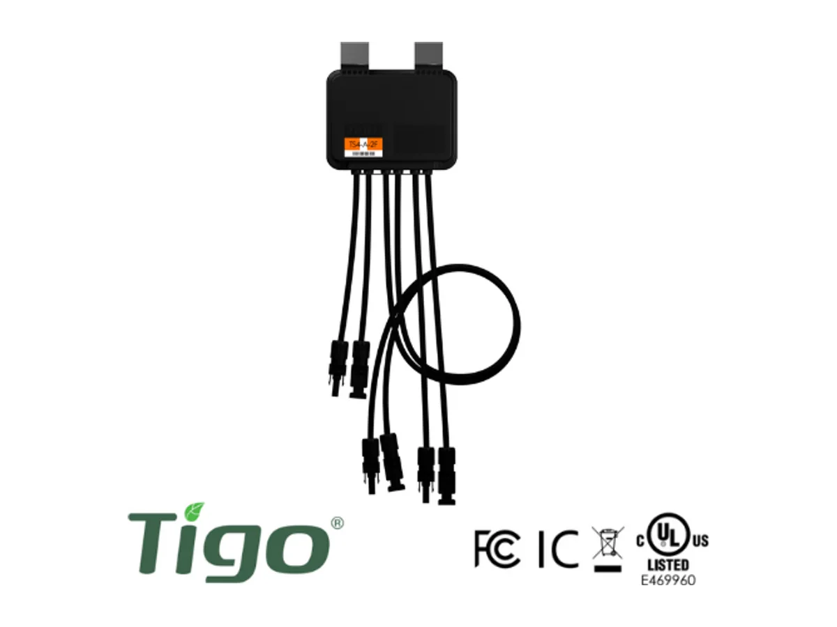 Tigo TS4-A-2F Fire Safety Rapid Shutdown Solution (Dual PV Module Advanced Add-on/Retrofit)
